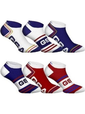 GSA Organic Plus Kids UltraLight Low Cut Socks Παιδικές Αθλητικές Κάλτσες, 6ζευγάρια - 50 Multicolor