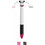 Legami Click & Clack Panda Στυλό Διαρκείας 1mm Πολύχρωμο