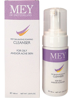 Mey Cleanser Oily/Acne Skin Αφρός Καθαρισμού Προσώπου για Ακμή 100ml