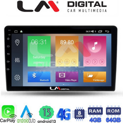 LM Digital ZC8452 Ηχοσύστημα Αυτοκινήτου με Οθόνη Αφής USB Bluetooth & GPS