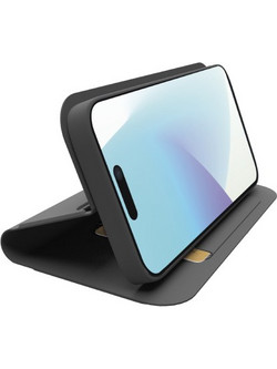 SBS WALLET SMOOTH STAND BOOK IPHONE 16 PLUS black
