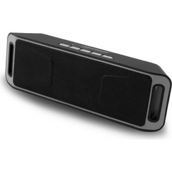 Esperanza Folk EP126 Ηχείο Bluetooth 3W με Ραδιόφωνο Γκρι