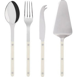 Σετ Σερβιρίσματος Bistrot Solid Ivory Sabre Paris (Σετ 4 Tεμαχίων)