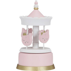 Παιδικό Ξύλινο Μουσικό Καρουζέλ Home Deco Kids HD2377
