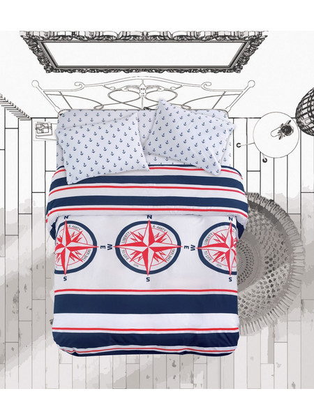 Makis Tselios Home Σετ Κουβερλί King Size 240x250cm Compass
