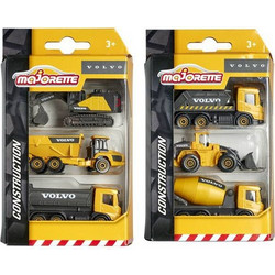 Simba Majorette Volvo Σετ 3 Αυτοκίνητα Εργοταξίου 212057284