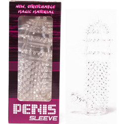 Baile Sleeve Κάλυμμα Επιμήκυνσης Πέους 12.8cm Clear