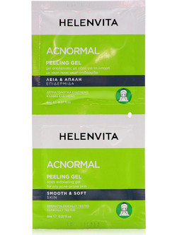 Helenvita ACNormal Gel Χημικό Ενυδατικό Peeling Προσώπου για Ακμή 2x8ml