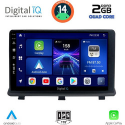 Digital IQ BXC 3480_CPAA Ηχοσύστημα Αυτοκινήτου με Οθόνη Αφής Bluetooth & GPS
