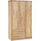 HomeMarkt Τρίφυλλη Ντουλάπα Ρούχων Caesar Sonoma 89x42.5x181cm HM340.02