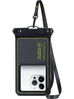 Αδιάβροχη Θήκη Κινητού Universal έως 6.8'' Mobile Origin Floating Case Μαύρη / Πράσινη