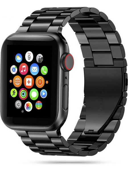 Tech-Protect Λουράκι Μεταλλικό Black (Apple Watch 42 / 44 / 45mm)