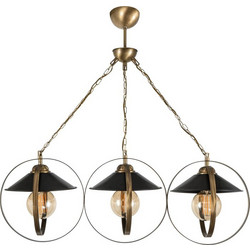 ARlight PDT 2062-3 Κρεμαστό Φωτιστικό Οροφής Καμπάνα Τρίφωτο E27 0103463