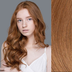 Extensions Κερατίνης Indiva - Τούφες Remy Χάλκινο Φυσικό 30, 50-55cm