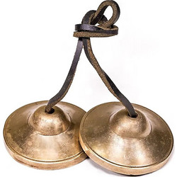 Χειροποίητα Κύμβαλα Διαλογισμού Meditation Cymbals Plain 7cm