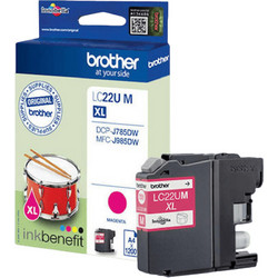 Brother LC22UM XL Magenta Μελάνι Εκτυπωτή Inkjet
