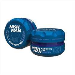 Nish Man Gum 01 Κερί Μαλλιών Λάμψης 150ml