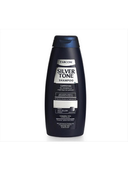 Farcom Silver Tone Σαμπουάν για Προστασία Χρώματος για Βαμμένα Μαλλιά 300ml