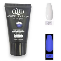 QBD 01 Clear Luminous Acrygel 15ml