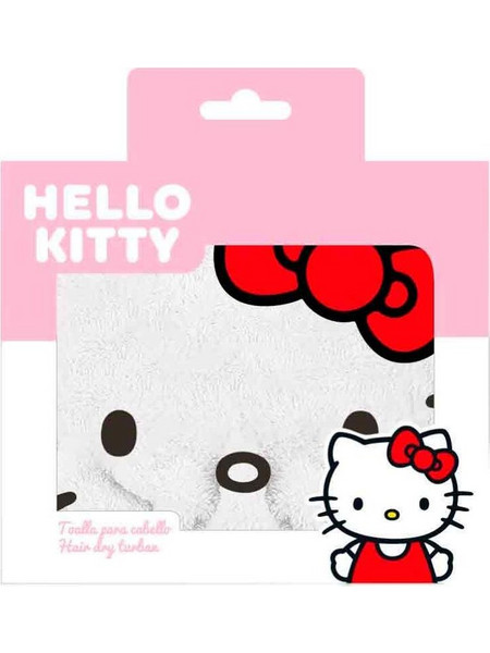 Hello Kitty hair towel 6 Τεμ