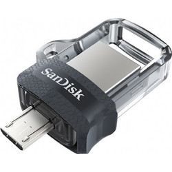 Sandisk Ultra Dual Drive M3.0 64GB USB Stick 3.2 Gen 1 με USB-A & micro USB
