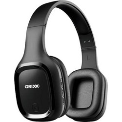 Grixx GROHBTBK01 Ασύρματα Bluetooth Ακουστικά Over Ear Μαύρα