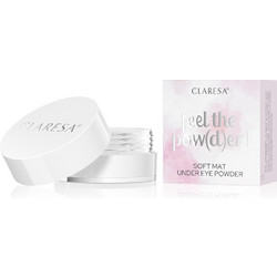 Claresa Feel The ! Soft Matte Under Eye Powder White Loose Powder 6gr