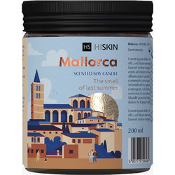 HiSkin Bon Voyage MALLORCA Scented Soy Candle 200g HSBVMAC