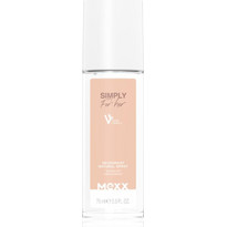 Mexx Fashion Simply For Her Φυσικό Γυναικείο Αποσμητικό Spray Χωρίς Αλουμίνιο 75ml