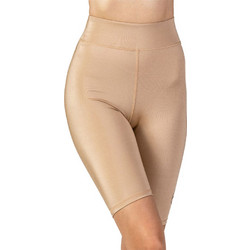 GSA Glow Up And Fit Biker Γυναικείο Κολάν Σορτς Ψηλόμεσο Μπεζ 172002-60