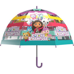 Gabby Doll House manual transparent bubble umbrella 48cm 12 Τεμ