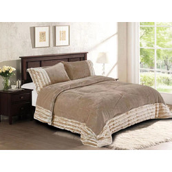 Kipper Κουβερτοπάπλωμα Υπέρδιπλο 220x240 Pilar Beige