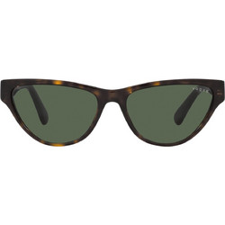 Vogue VO5513S W656/71 Γυναικεία Γυαλιά Ηλίου Cat Eye Κοκάλινα Μαύρα με Μαύρο Φακό