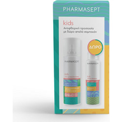 Pharmasept Kids X-Lice Σετ για Ψείρες Protective Lotion 100ml & Soft Hair Shampoo 100ml