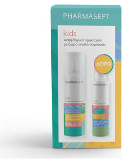 Pharmasept Kids X-Lice Σετ για Ψείρες Protective Lotion 100ml & Soft Hair Shampoo 100ml