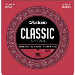 D'Addario EJ27N Σετ 6 Χορδές Κλασικής Κιθάρας Nylon 28-43" Normal Tension