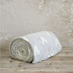 Kocoon Chip Κουβέρτα Αγκαλιάς Fleece 80x110 Γκρι