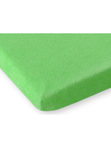 Σεντόνι με Λάστιχο frotte (terry) 80x200cm- apple green