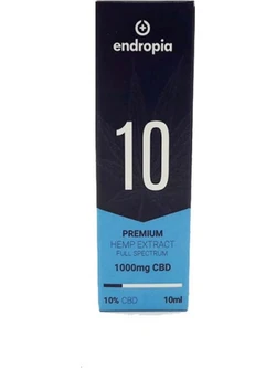 Endropia 10 Raw Premium Hemp Extract 1000mg CBD/CBDa 10ml | BestPrice.gr