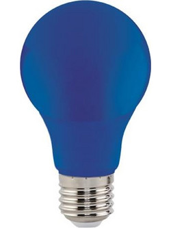 Λαμπτήρας LED 3W E27 LED ΜΠΛΕ 230V 38lm HOROZ ELECTRIC
