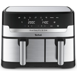 Tefal Dual Easy Grill EY905D Air Fryer 8.3lt με Διπλό Κάδο