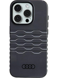 Audi IML MagSafe case for iPhone 15 Pro - black