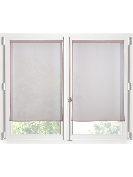 Spitishop Σετ Κουρτίνες Παραθύρου με Τούνελ 60x120 S-F Monna Roselin RA2B961022