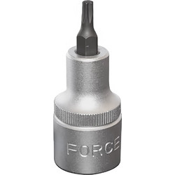 Καρυδάκι με Μύτη Torx Mήκους L.55mm με Καρέ 1/2" Μέγεθος T20 Force