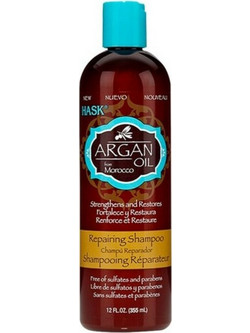HASK Argan Oil Σαμπουάν για Επανόρθωση για Ταλαιπωρημένα Μαλλιά 355ml