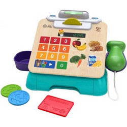 Hape Kids II Ξύλινο Magic Touch Ταμειακή Μηχανή (800914G53)