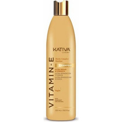 Kativa Biotina Bamboo Vitamin E Σαμπουάν για Επανόρθωση 550ml