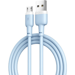 XO NB208 Καλώδιο Φόρτισης + Data Micro 1m Μπλέ