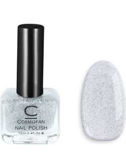 Cosmofan Nail Polish 128 Glitter Βερνίκι Νυχιών 12ml