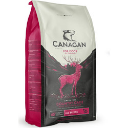 Canagan Country Game All Breeds Grain Free with Duck, Venison & Rabbit 12kg